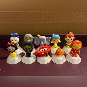 McDonald's Disney 100 Years Anniversary Happy Meal Toy Figures Lot